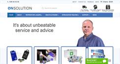 Desktop Screenshot of onsolution.com.au
